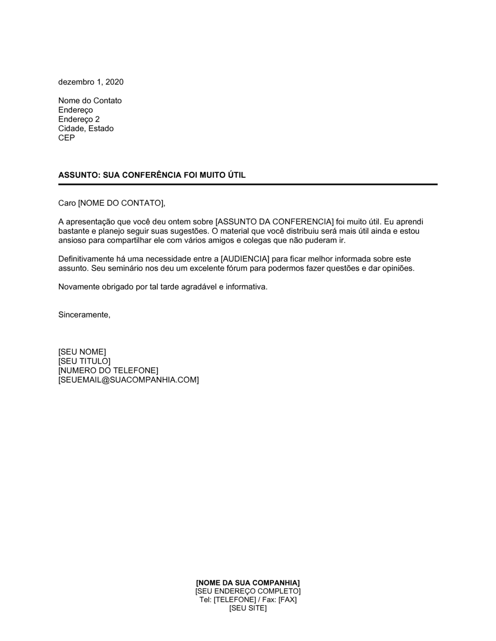 Business-in-a-Box's A Apresentação Que Você Deu Foi Muito Útil