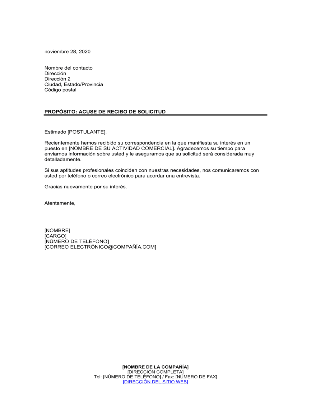 Business-in-a-Box's Aceptación de solicitud