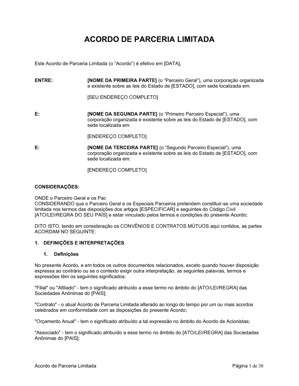 Business-in-a-Box's Acordo de Parceria Limitada 2