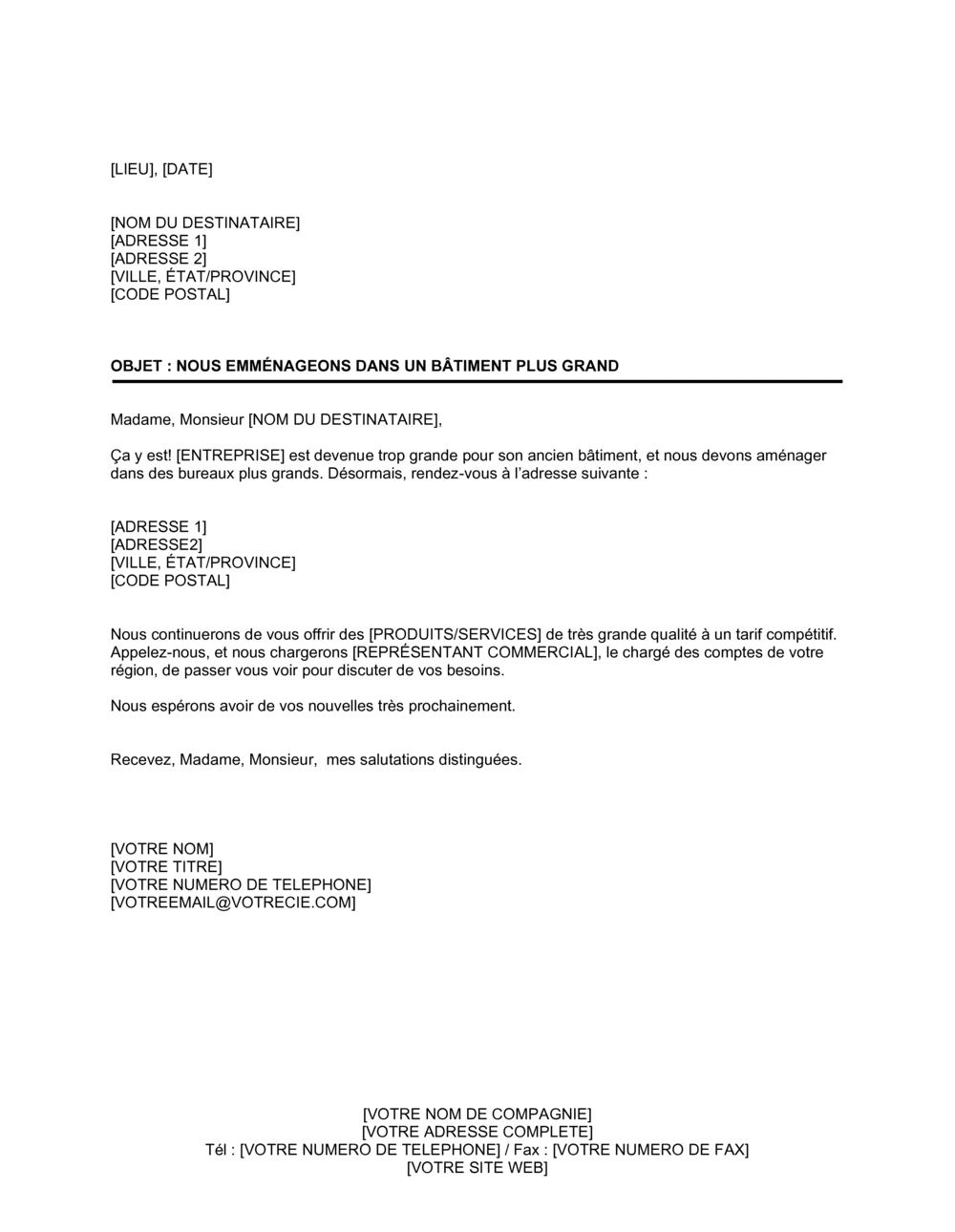 Business-in-a-Box's Annonce d'emménagement dans des bureaux plus grands