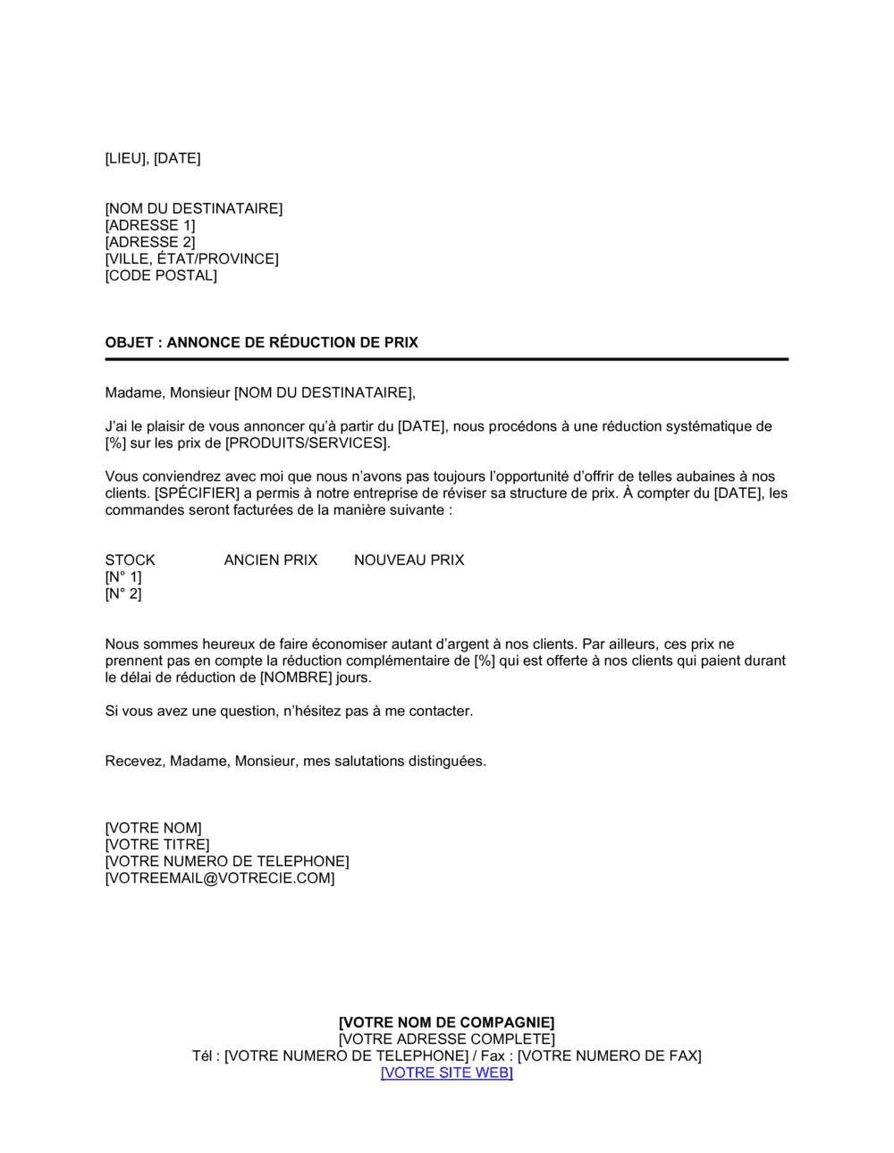 Business-in-a-Box's Annonce de réduction de prix