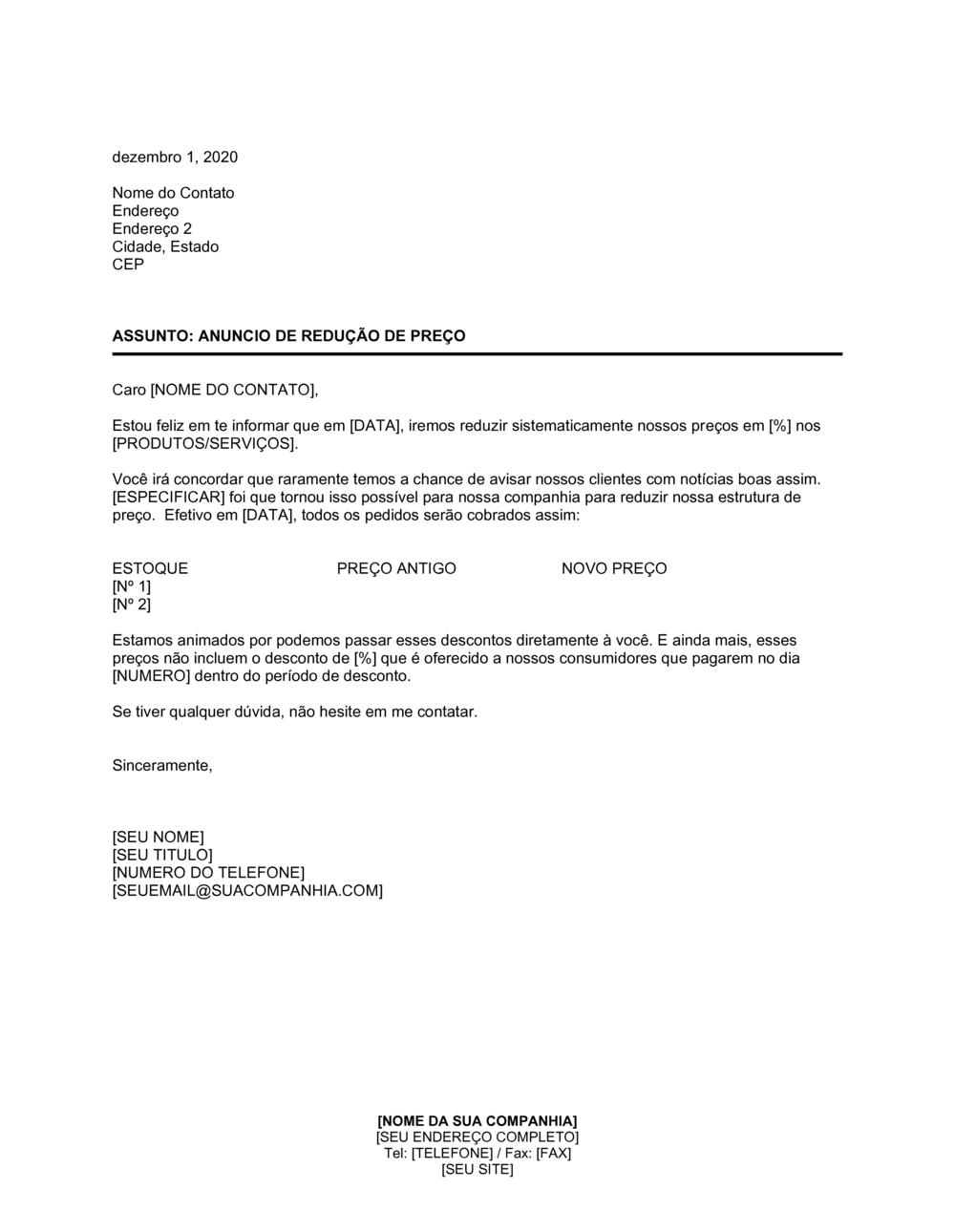 Business-in-a-Box's Anúncio de Redução de Preço