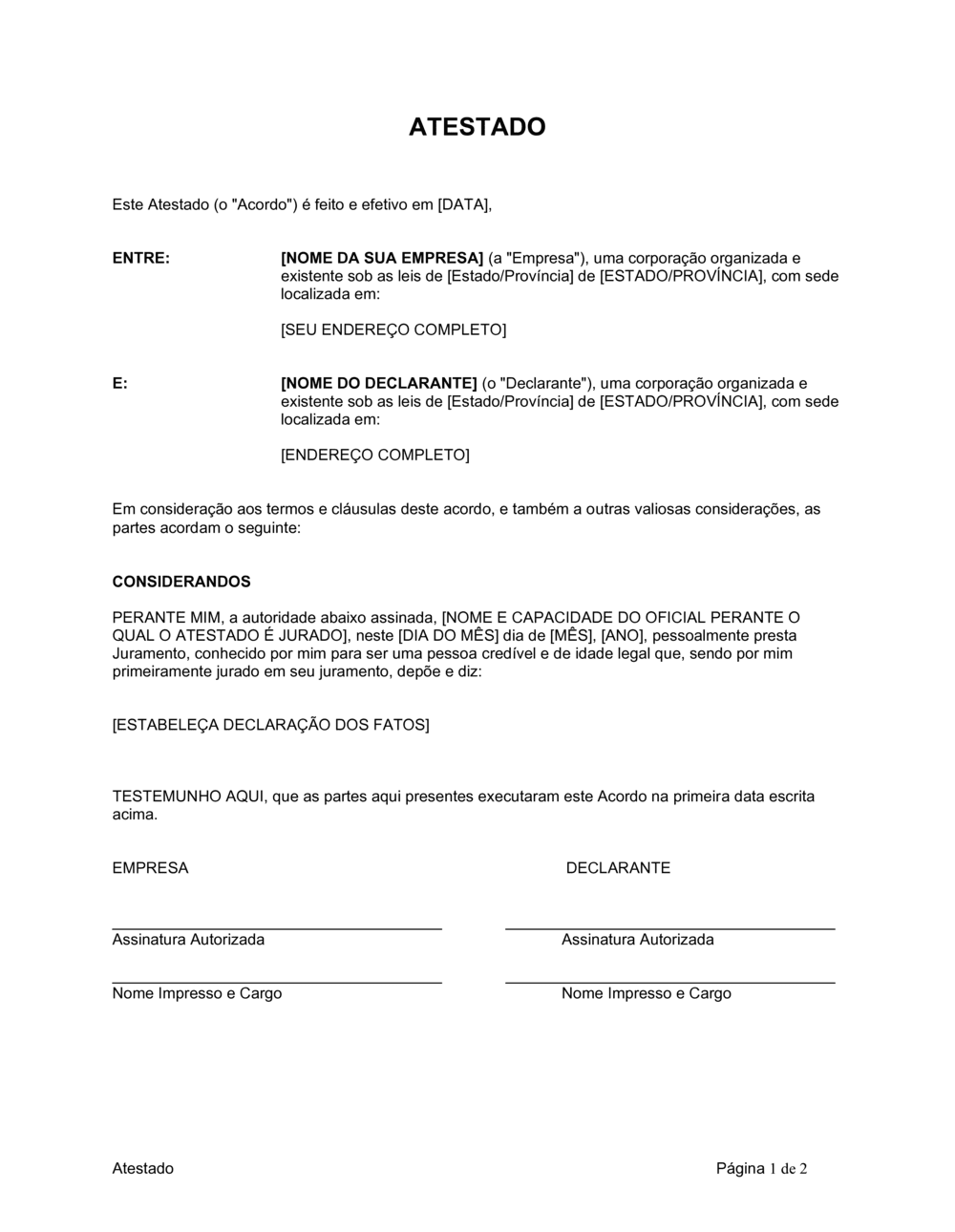 Business-in-a-Box's Atestado