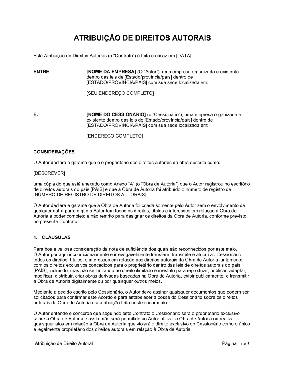Business-in-a-Box's Atribuição de Direito Autoral