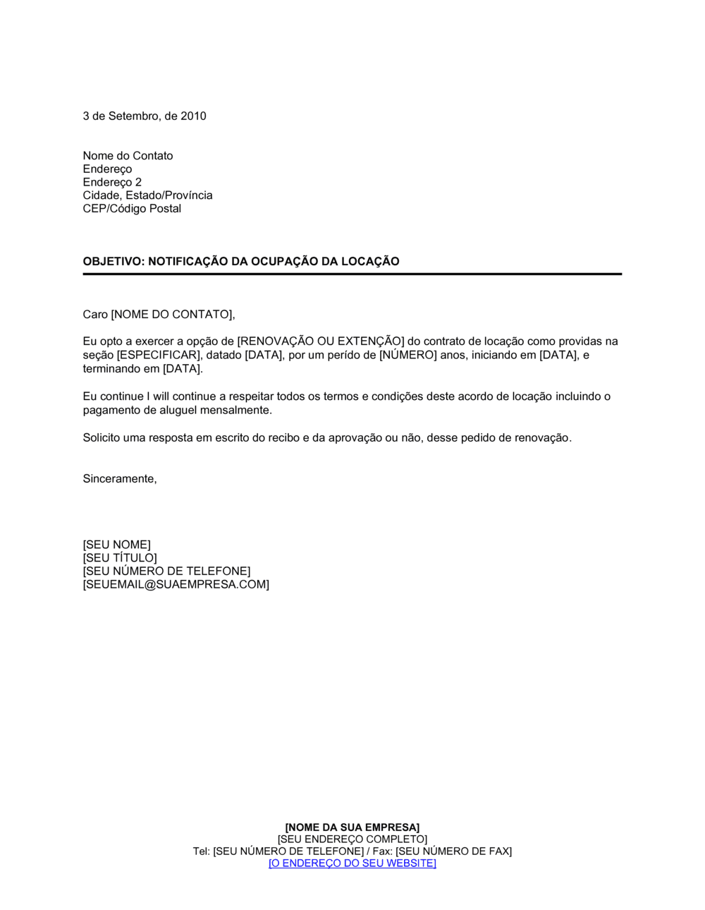 Business-in-a-Box's Aviso de Exercimento de Opção de Concessão
