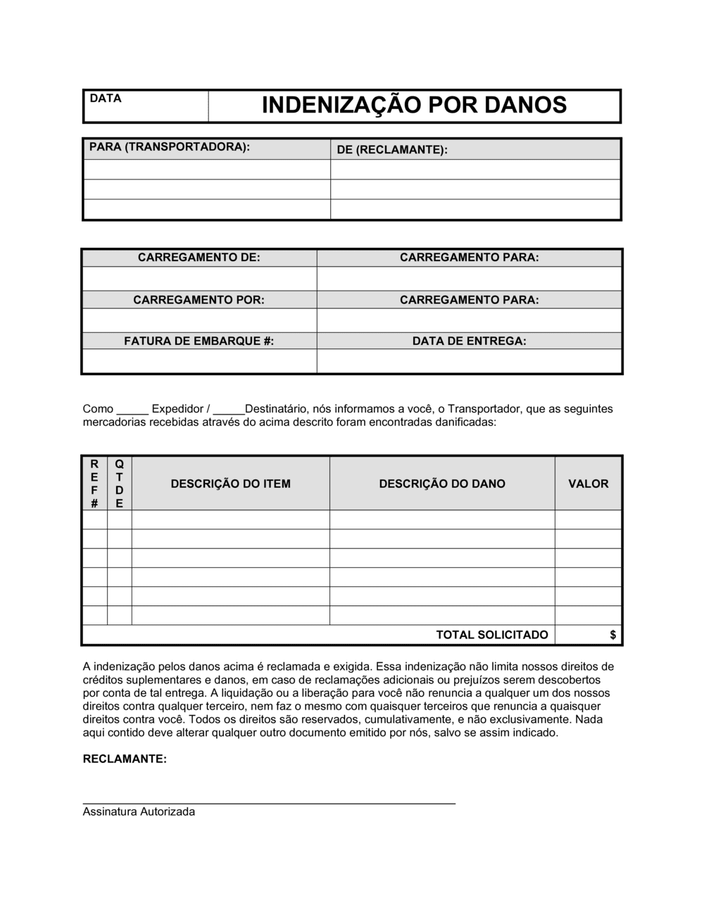 Business-in-a-Box's Ação por Danos em Bens Entregues