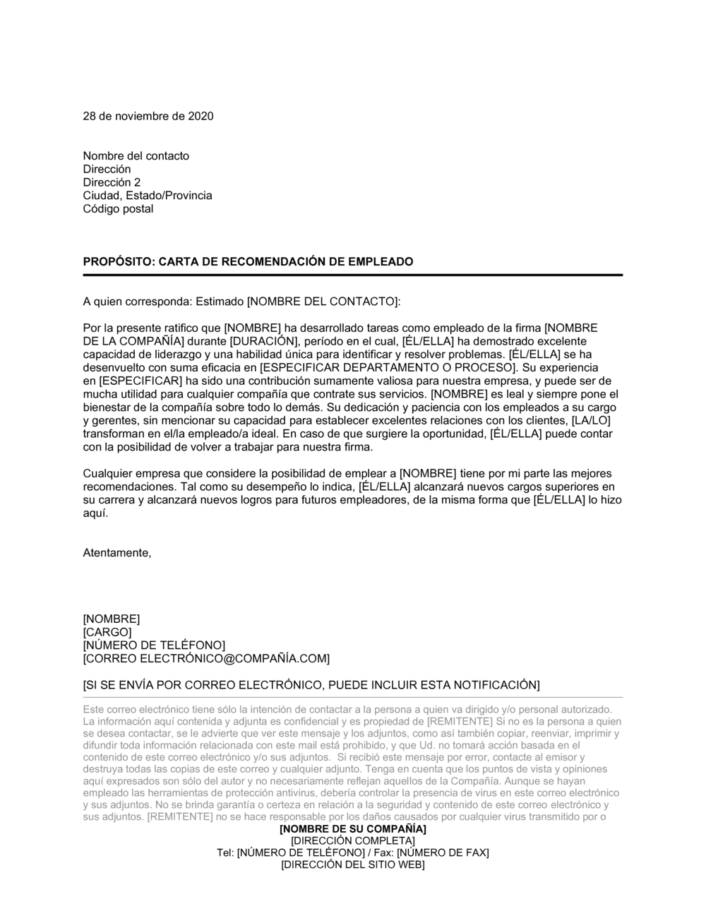 Business-in-a-Box's Carta de referencia (larga)