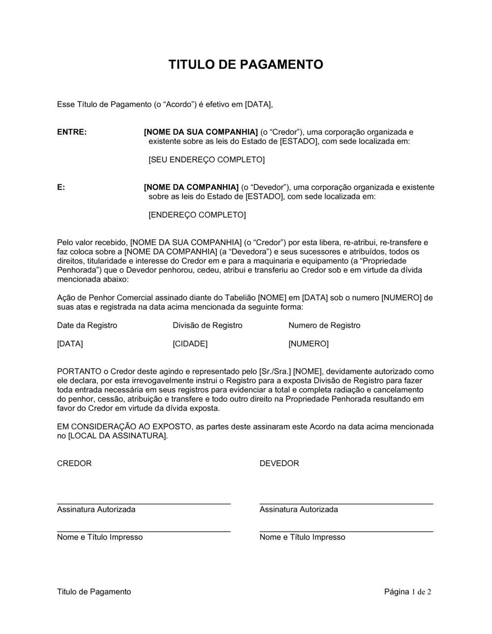 Business-in-a-Box's Certificado de Descarrego