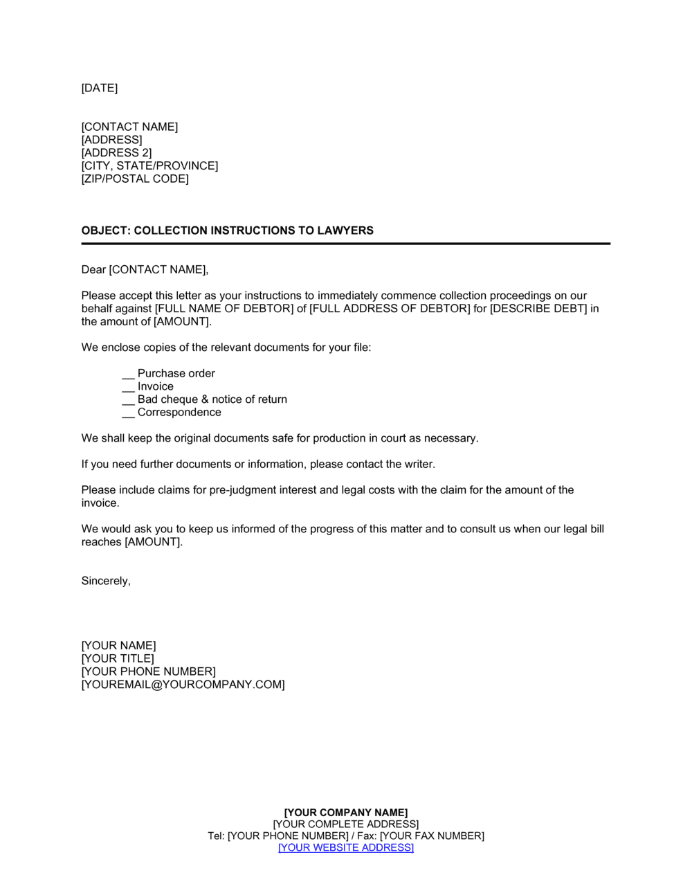 Example Of A Demand Letter From An Attorney from templates.business-in-a-box.com