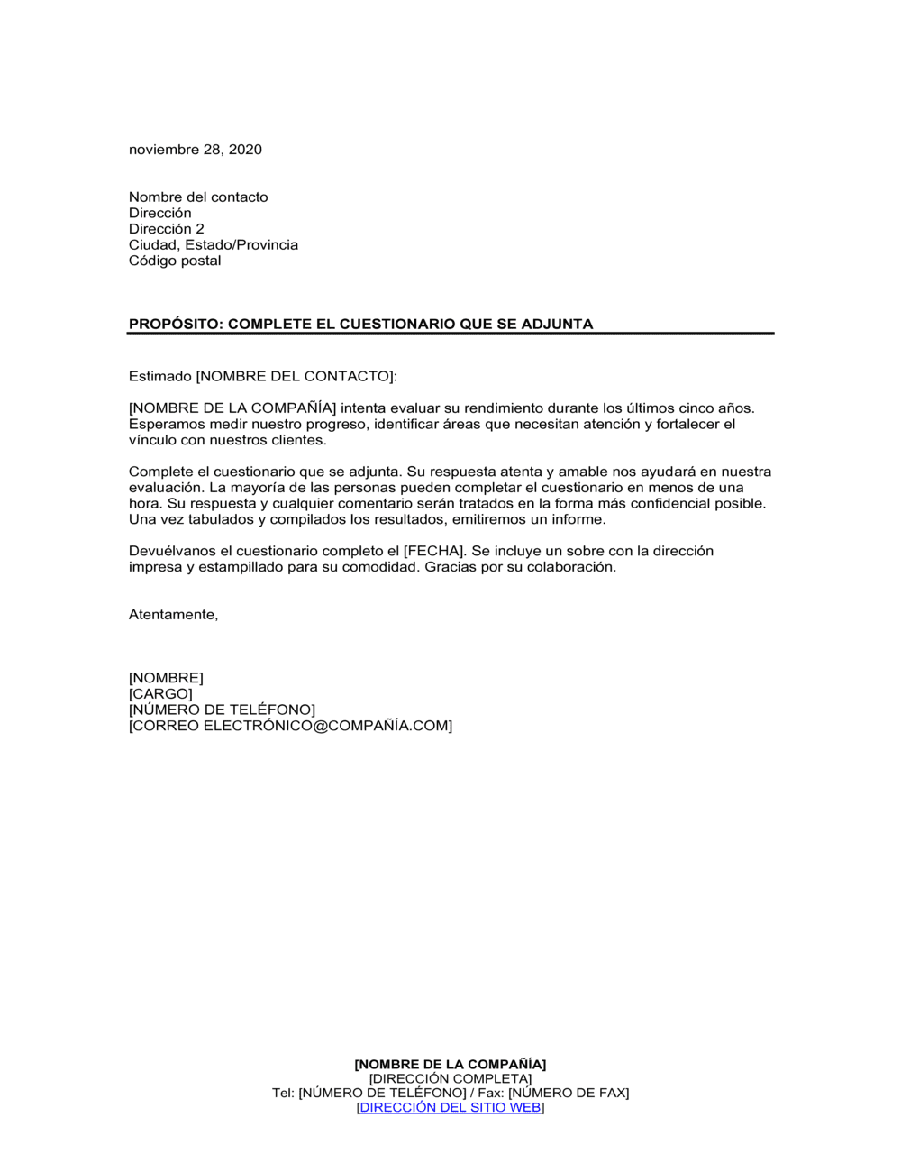 Business-in-a-Box's Complete el cuestionario que se adjunta