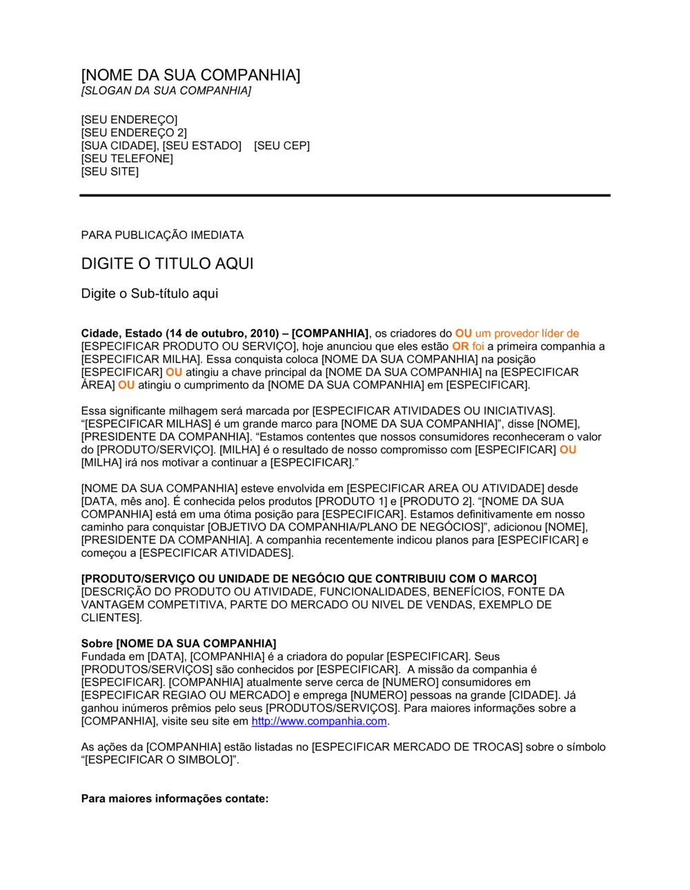 Business-in-a-Box's Comunicado de Imprensa Companhia Alcançou uma Milhagem