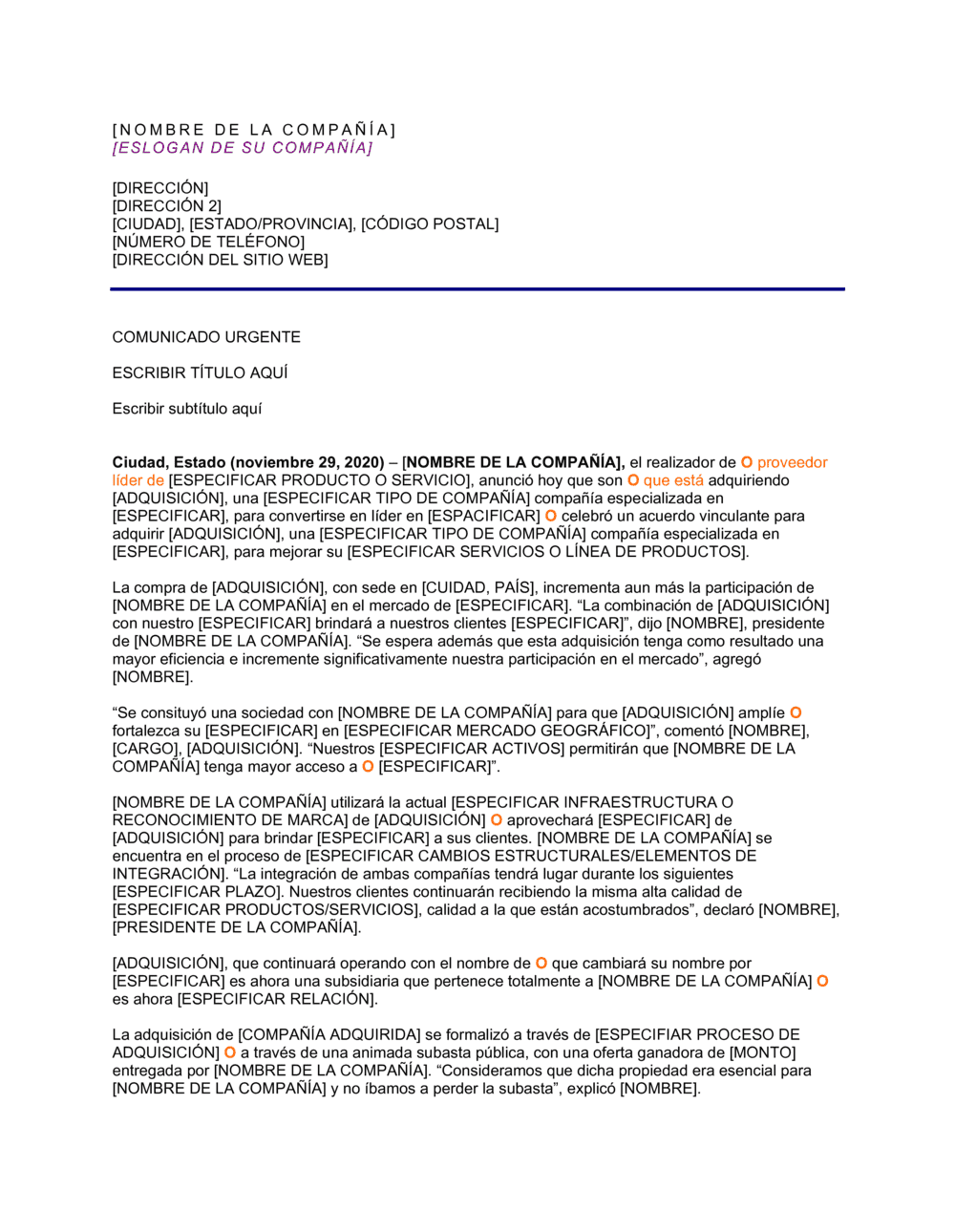 Business-in-a-Box's Comunicado de prensa la compañía ha logrado una adquisición