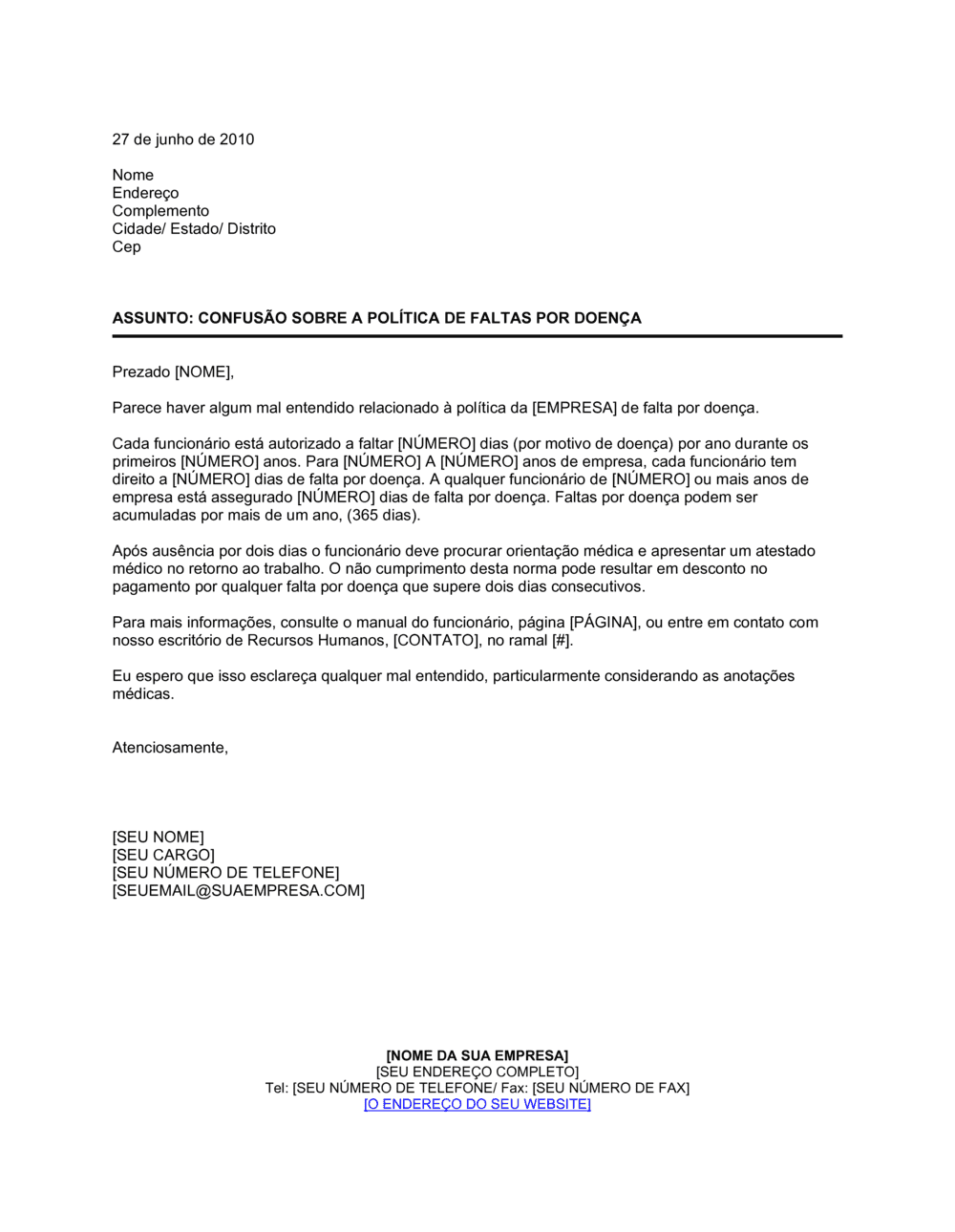 Business-in-a-Box's Confusão Sobre a Política de Saída por Doença