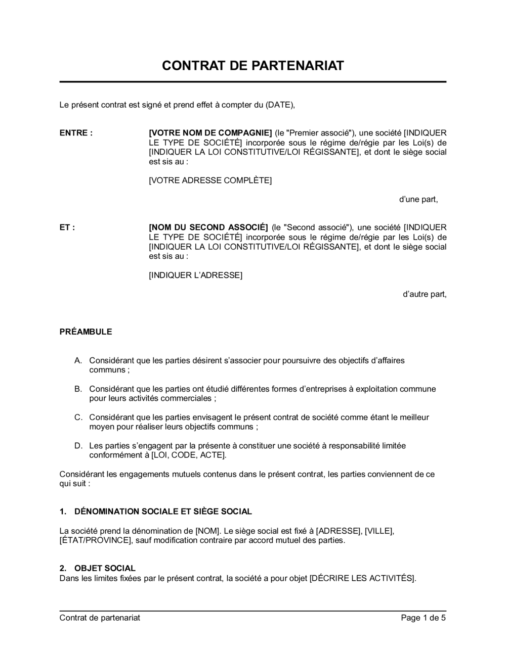 Business-in-a-Box's Contrat de partenariat_version courte