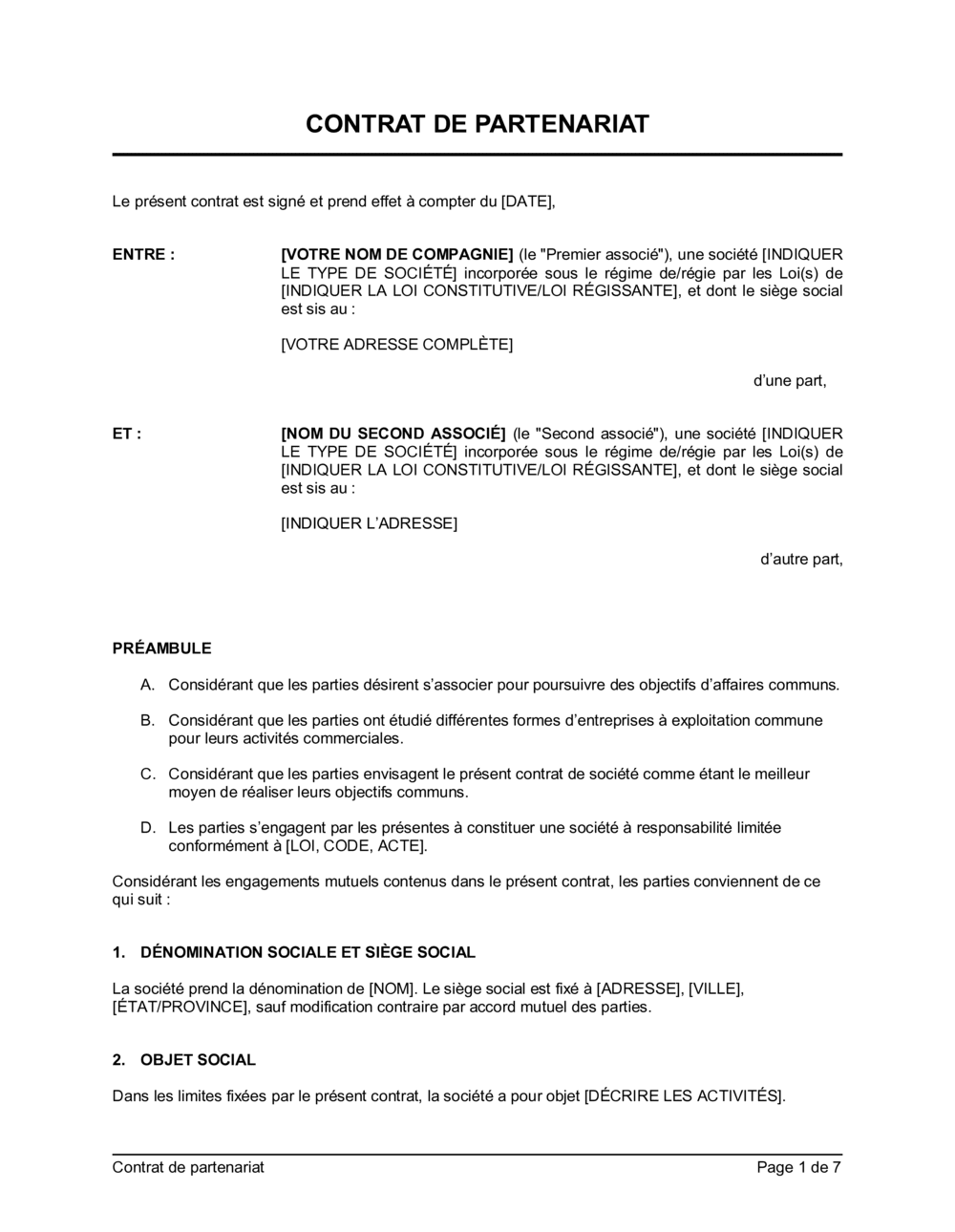 Business-in-a-Box's Contrat de partenariat_version longue