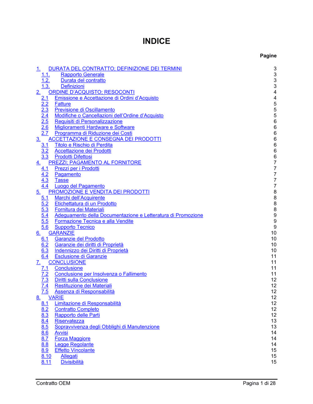 Business-in-a-Box's Contratto oem