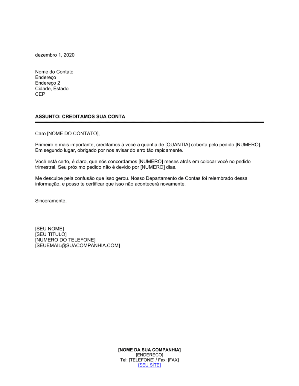 Business-in-a-Box's Creditamos Sua Conta Você Está Certo