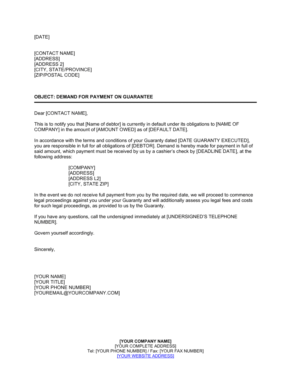 Attorney Demand Letter Example from templates.business-in-a-box.com