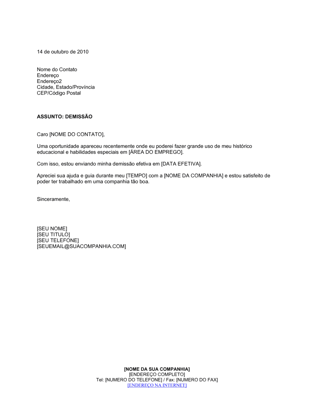 Business-in-a-Box's Demissão