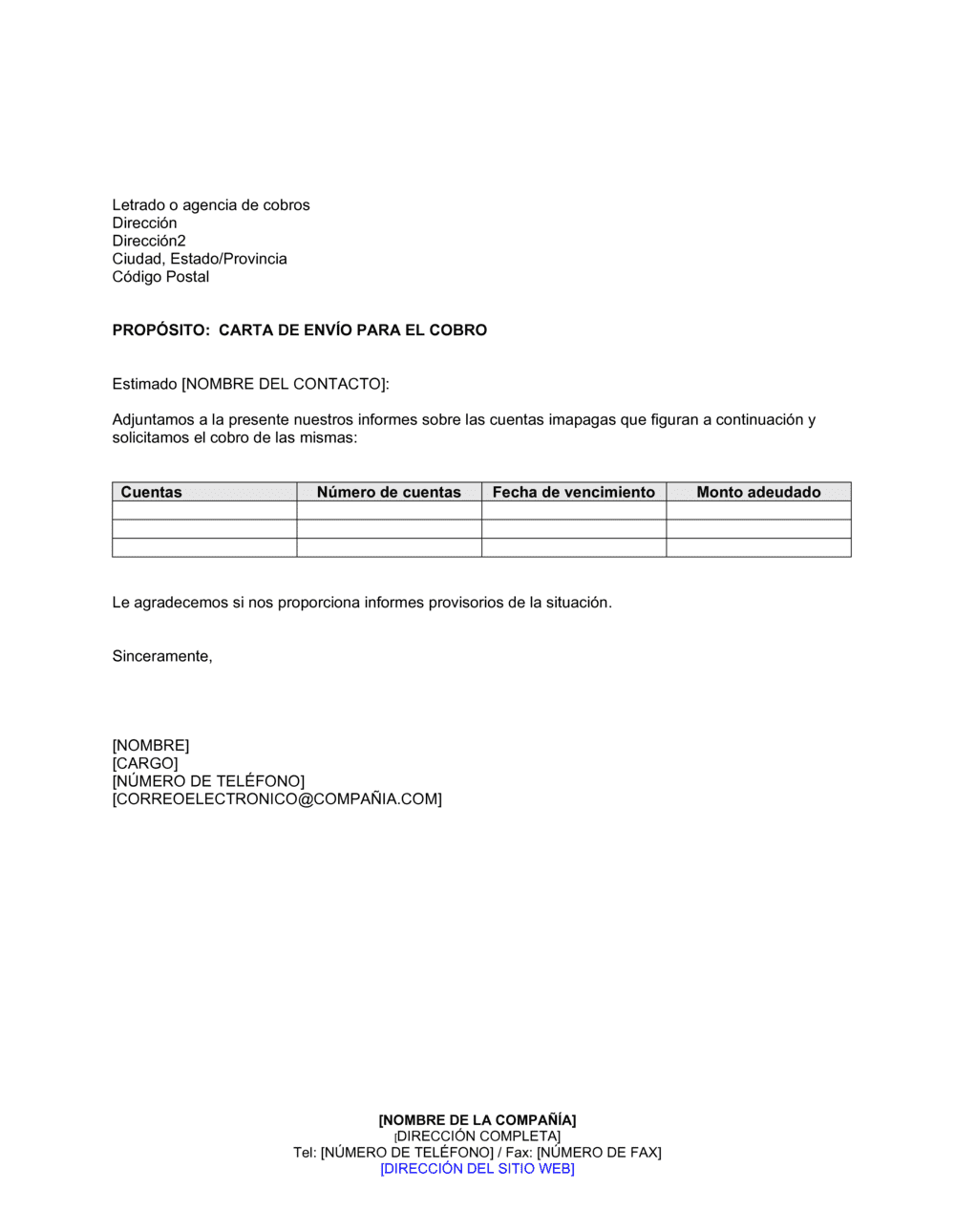 Business-in-a-Box's Derivación para cobro