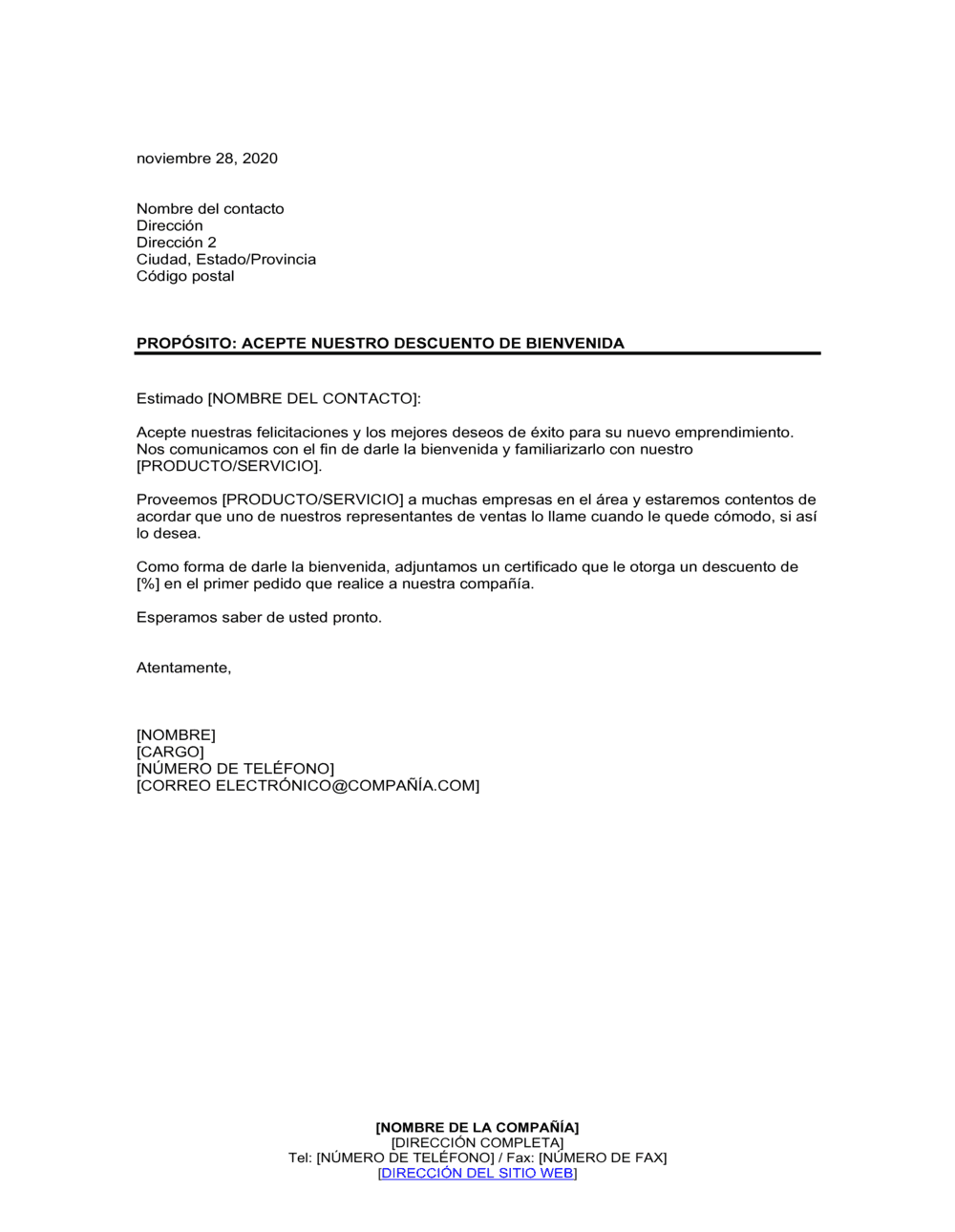 Business-in-a-Box's Descuenta por nuevo emprendimiento