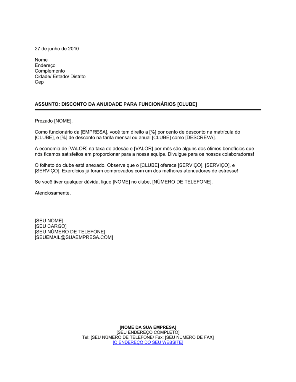 Business-in-a-Box's Disconto de Anuidade para Funcionários