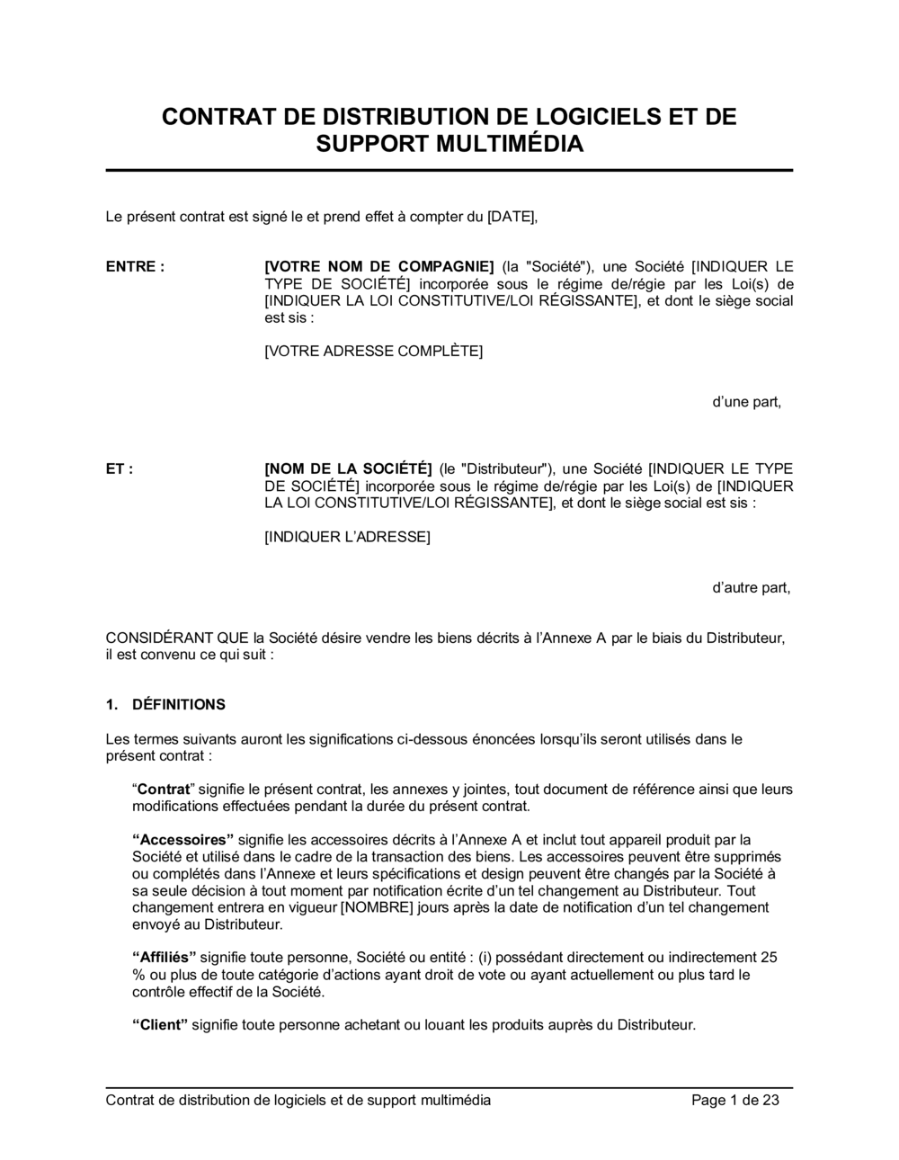 Business-in-a-Box's Distribution de logiciels et support multimédia