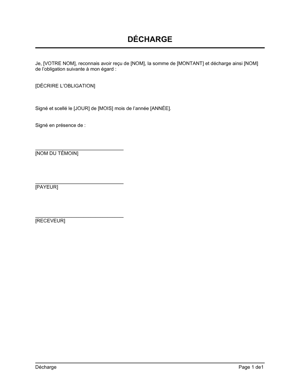 Business-in-a-Box's Décharge