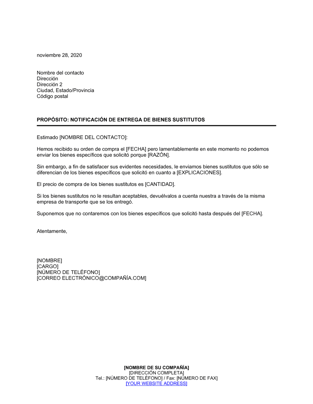 Business-in-a-Box's Entrega de productos sustitutos