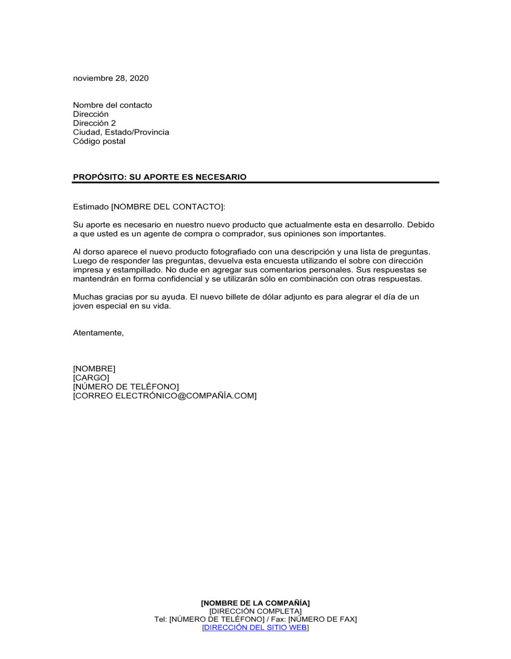 Business-in-a-Box's Es necesario que aporte sugerencias para el producto que estamos desarrollando