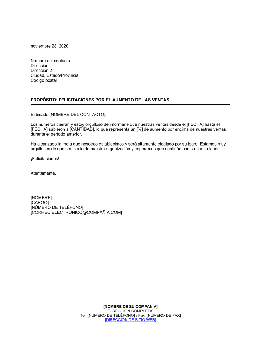 Business-in-a-Box's Felicitaciones por el incremento obtenido en las ventas