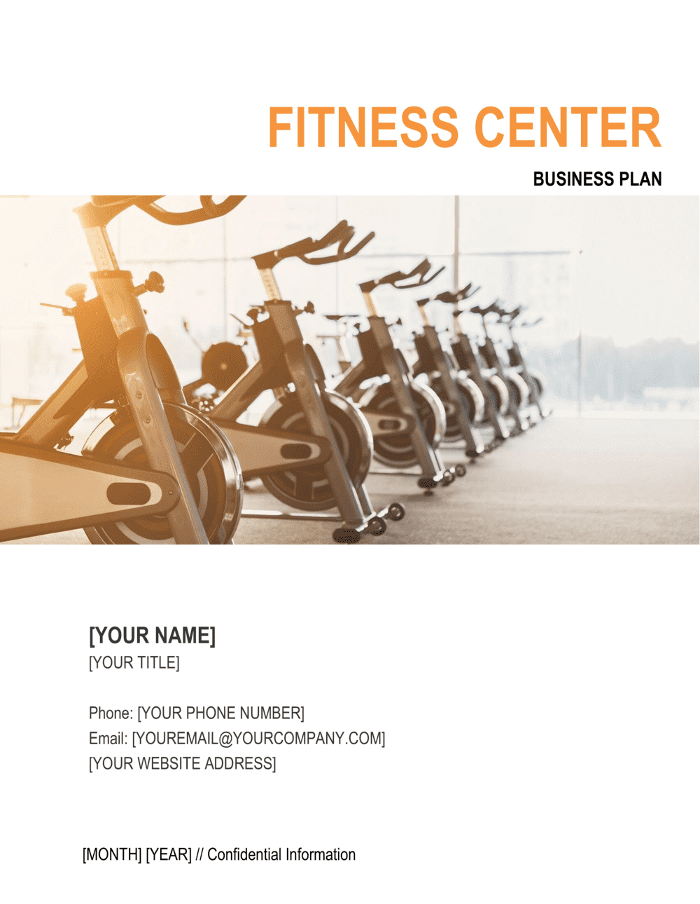 business plan for a gym pdf