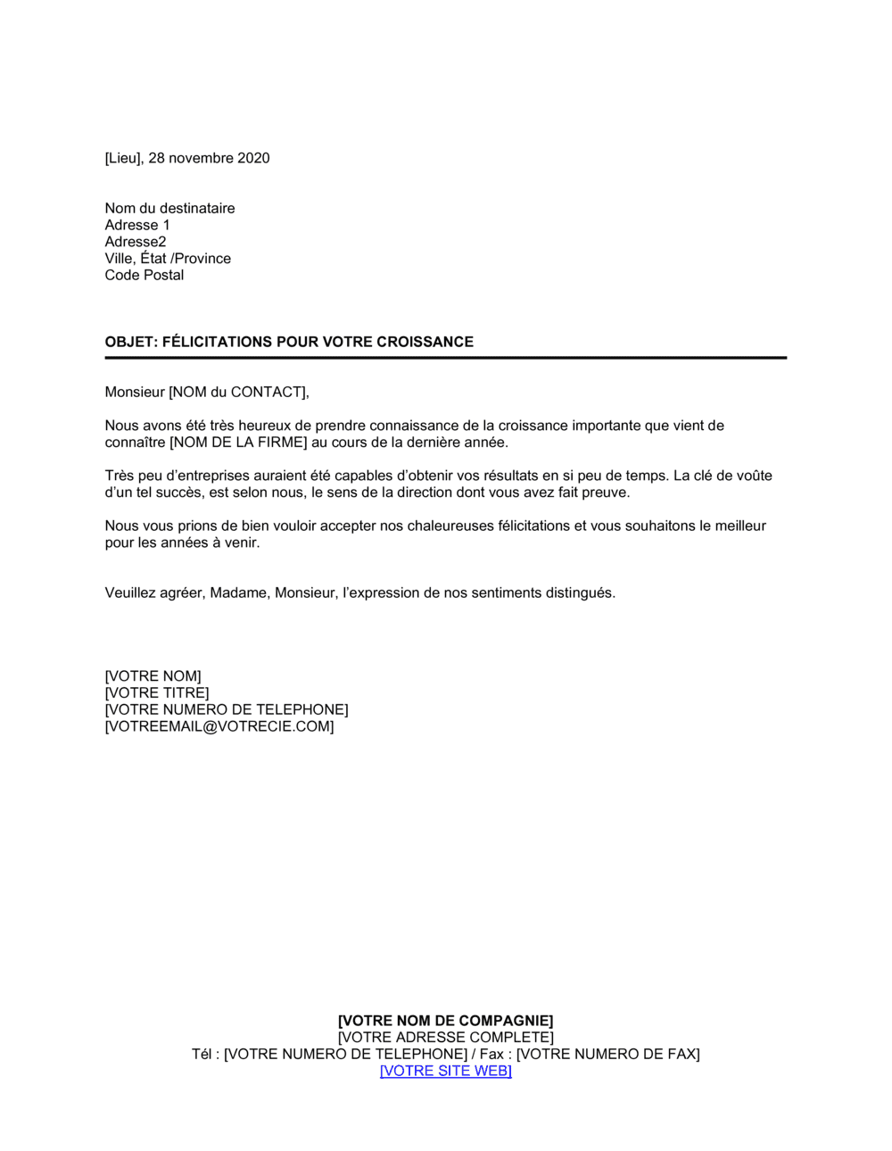 Business-in-a-Box's Félicitations pour croissance d'une entreprise