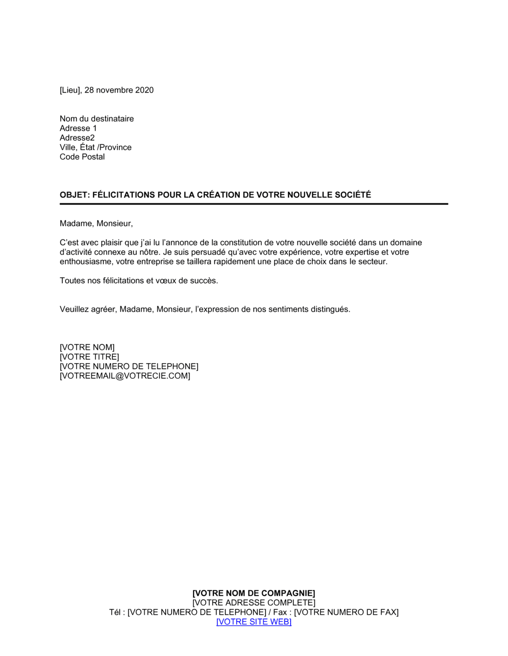 Business-in-a-Box's Félicitations pour création de nouvelles sociétés