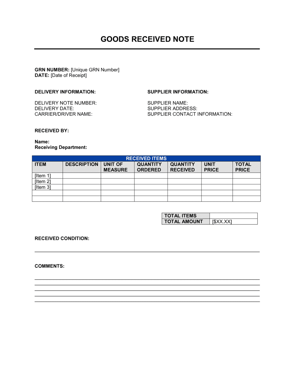 Goods Received Not Invoiced Accounting NMXBLO