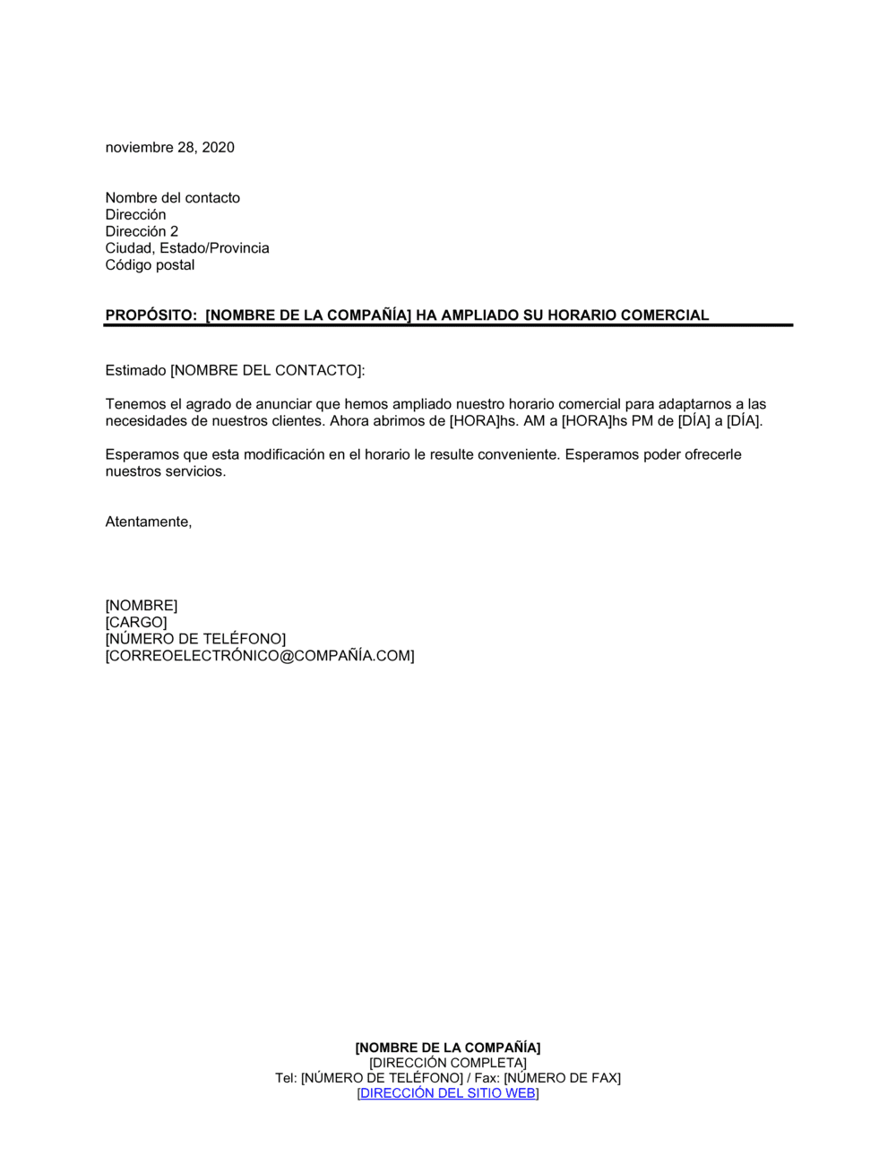 Business-in-a-Box's Hemos ampliado nuestro horario de atención comercial