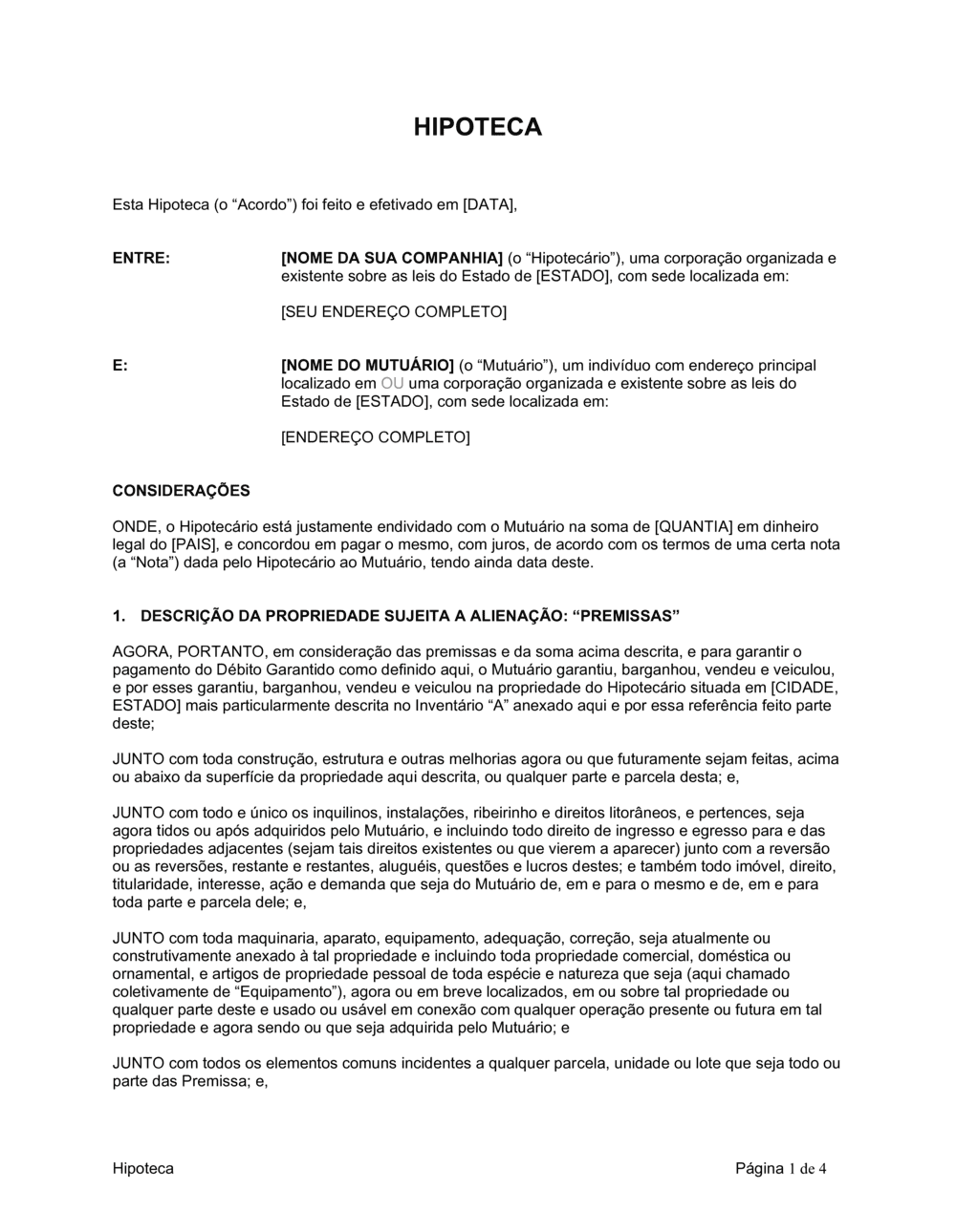 Business-in-a-Box's Hipoteca