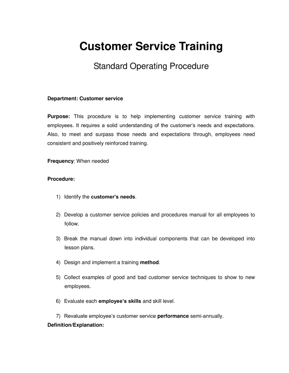 How to Implement Customer Service Training  by Business-in-a-Box™ Intended For Customer Service Business Plan Template