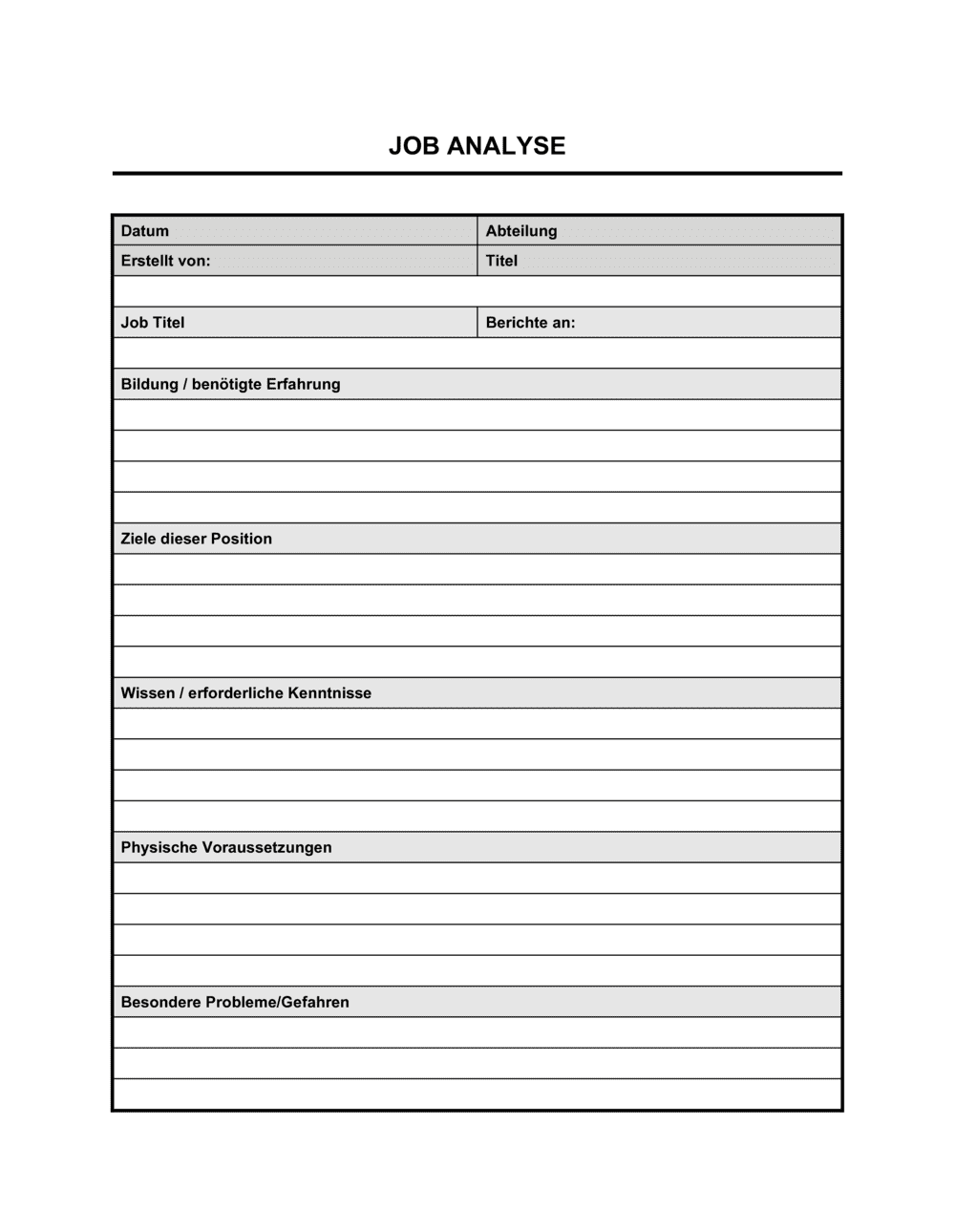 Business-in-a-Box's Job Analyse