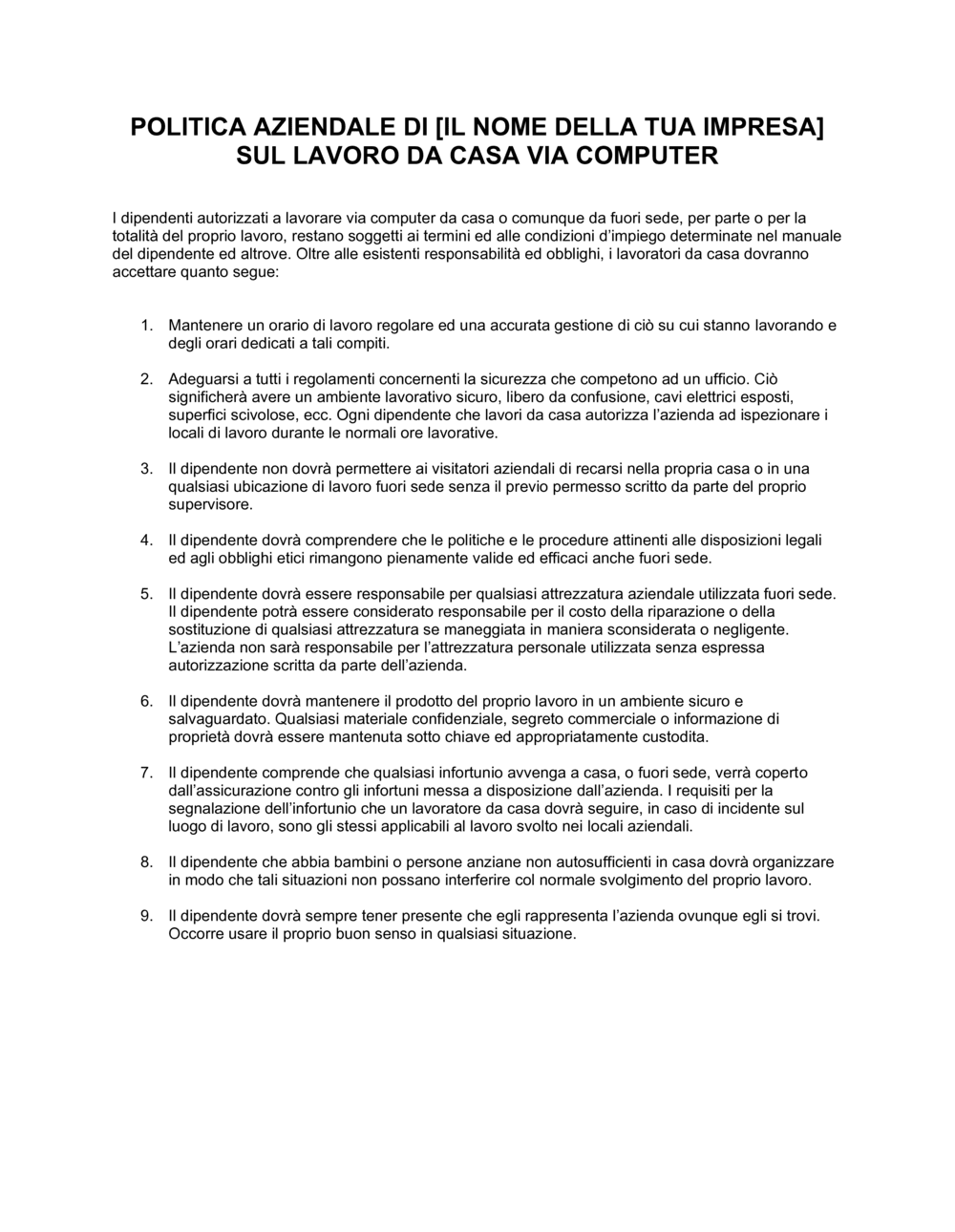 Business-in-a-Box's Lavoro da casa via computer