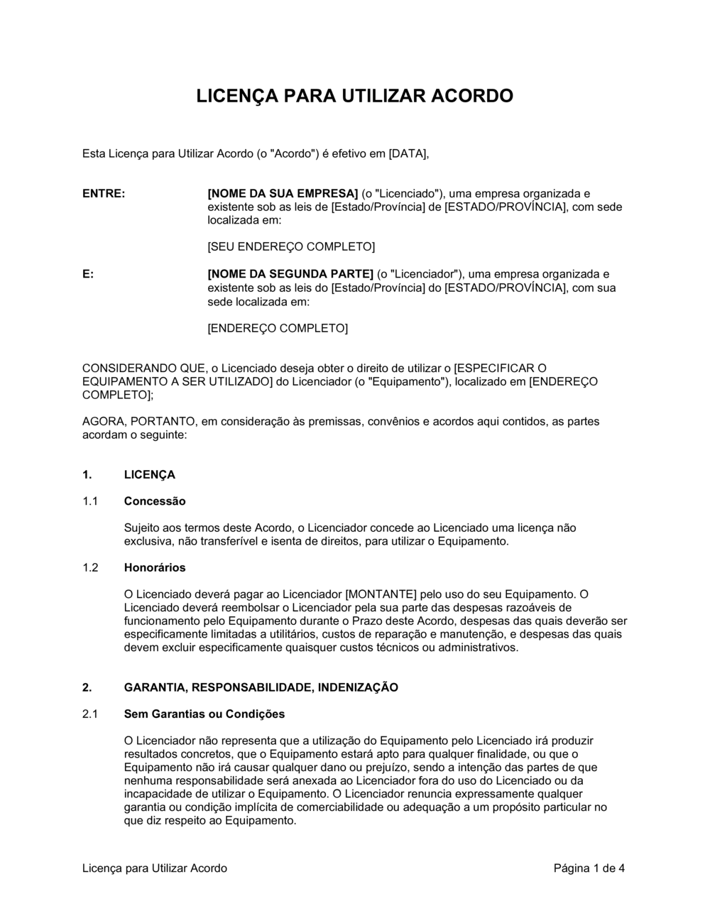 Business-in-a-Box's Licença para Acordo de Uso