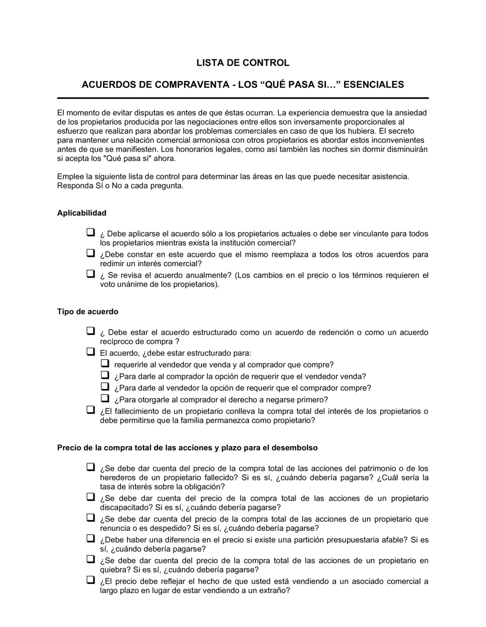 Business-in-a-Box's Lista de ítems a tener en cuenta venta de un negocio los que pasa si esenciales