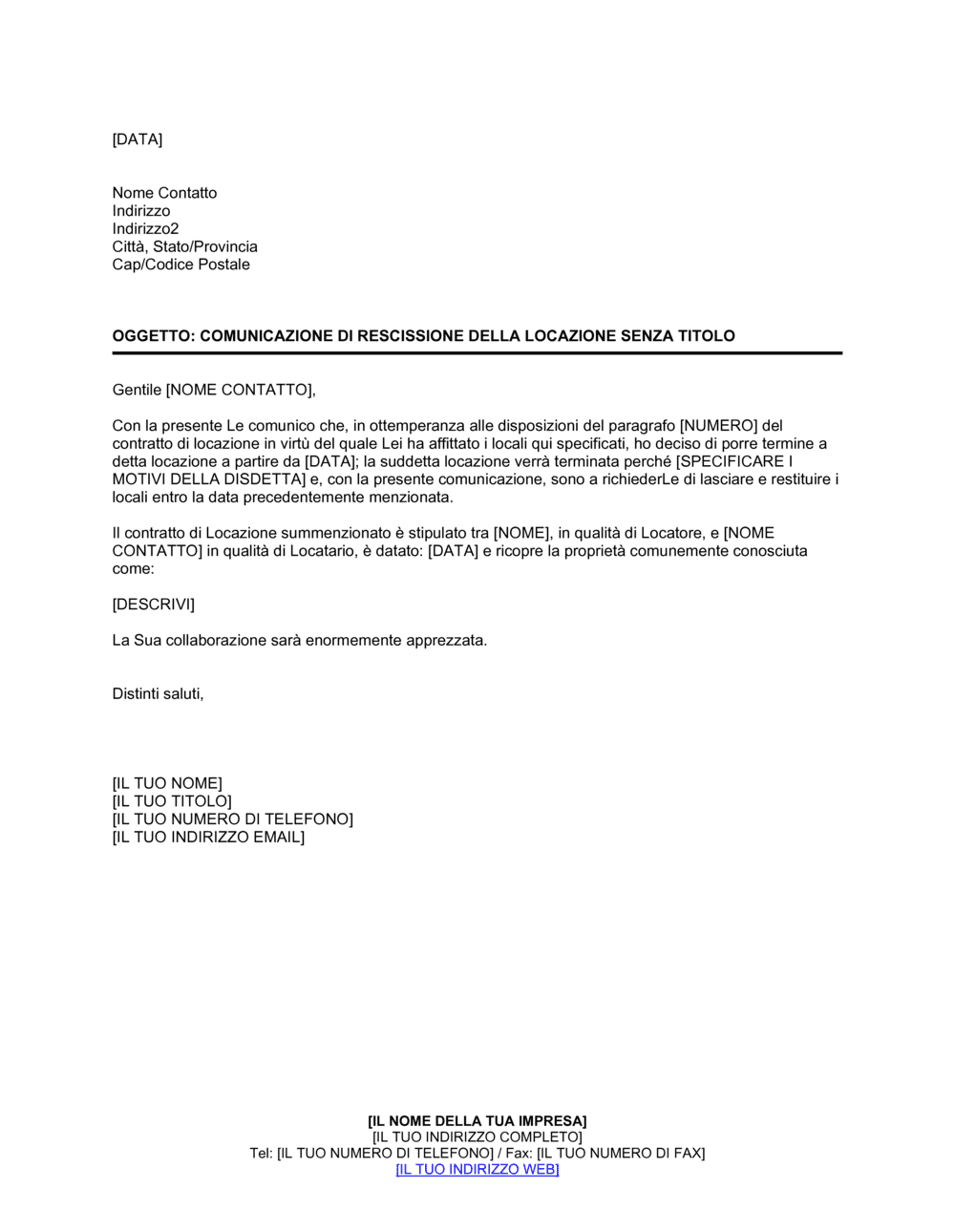 Business-in-a-Box's Locazione senza titolo