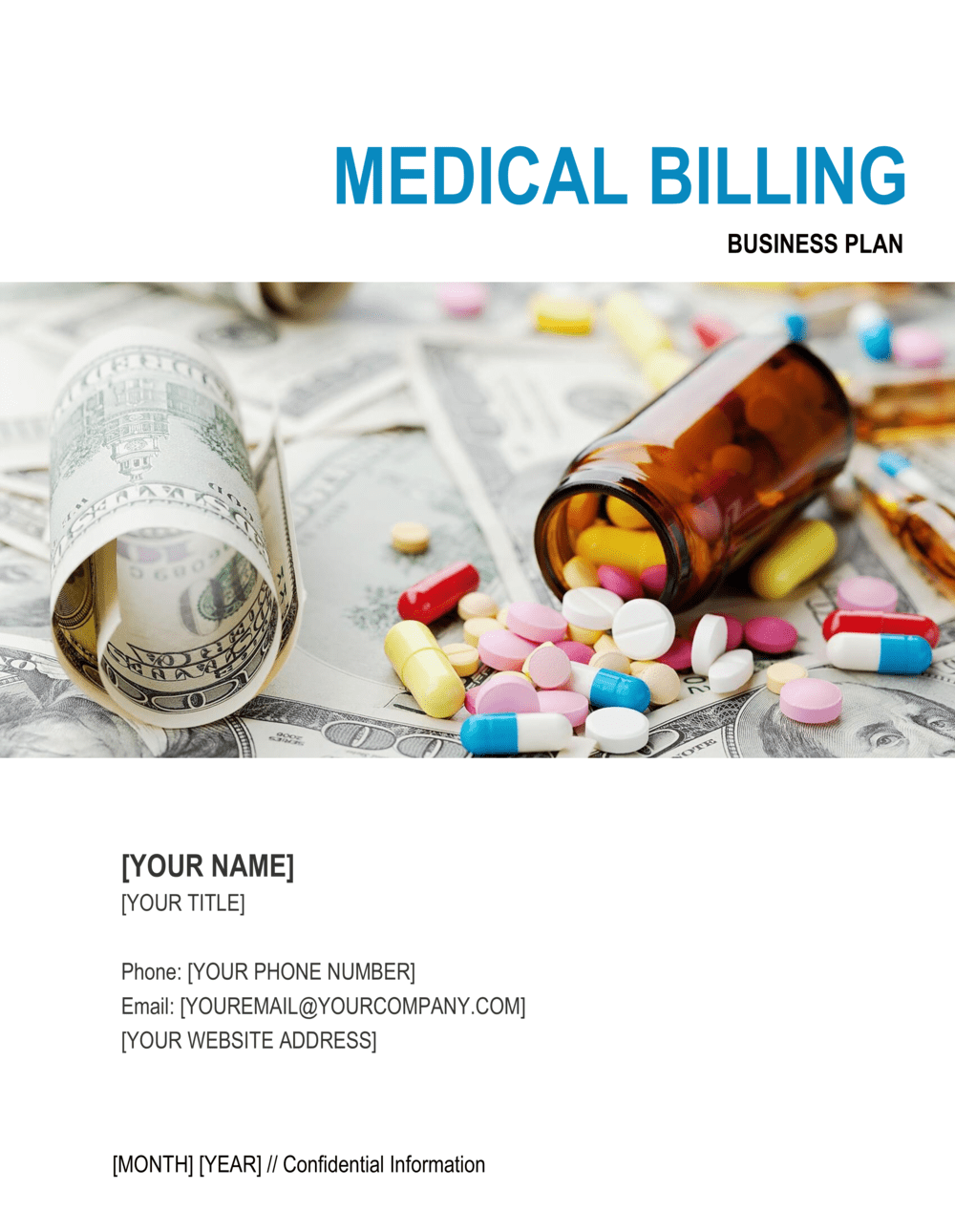 medical billing business plan template by business in a box