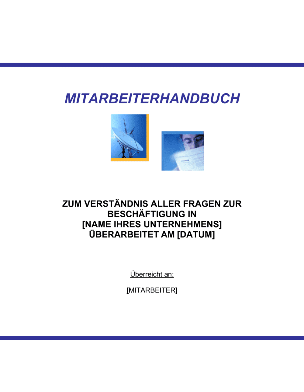 Business-in-a-Box's Mitarbeiterhandbuch
