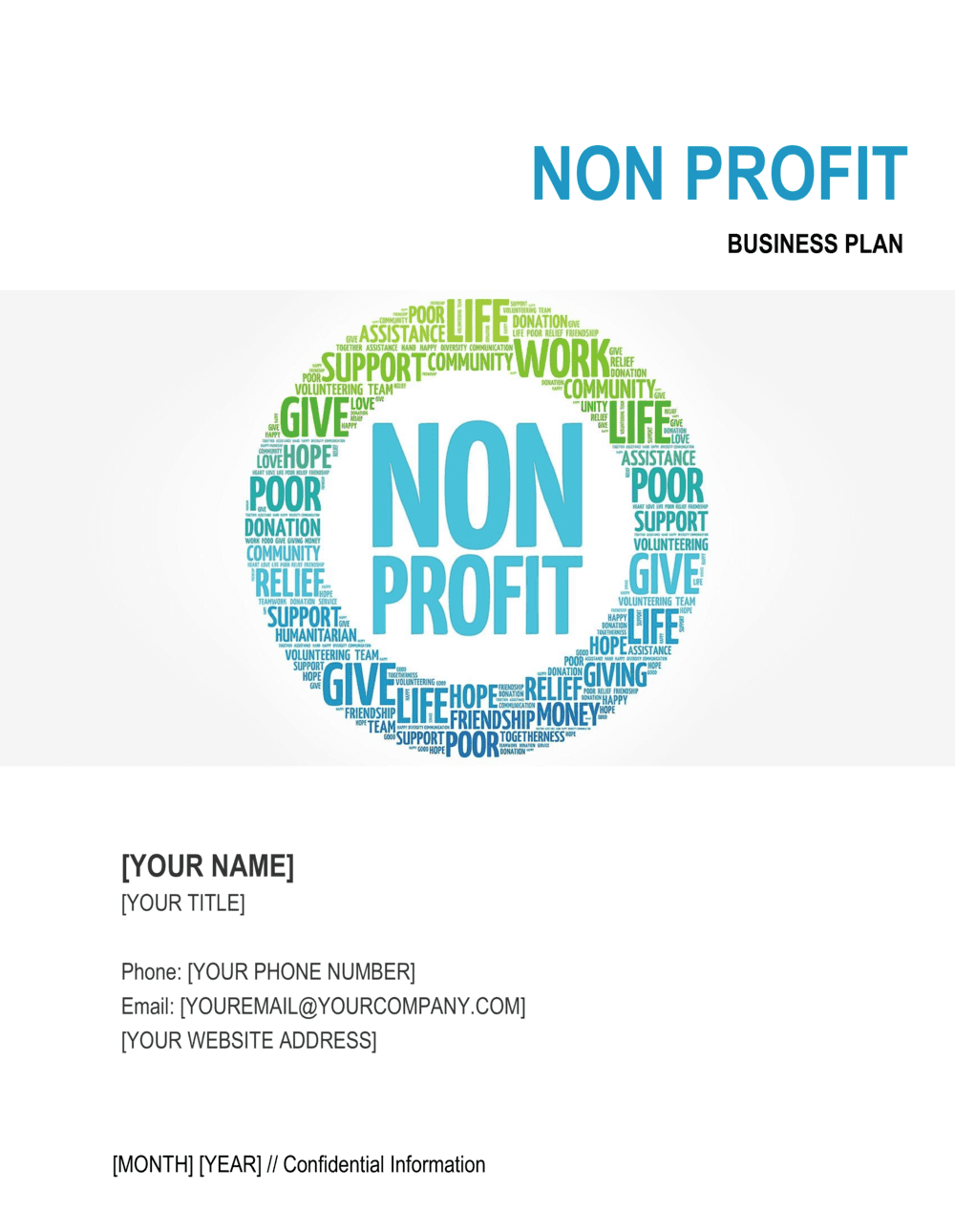 Non profit Business Proposal Template - Sign Templates