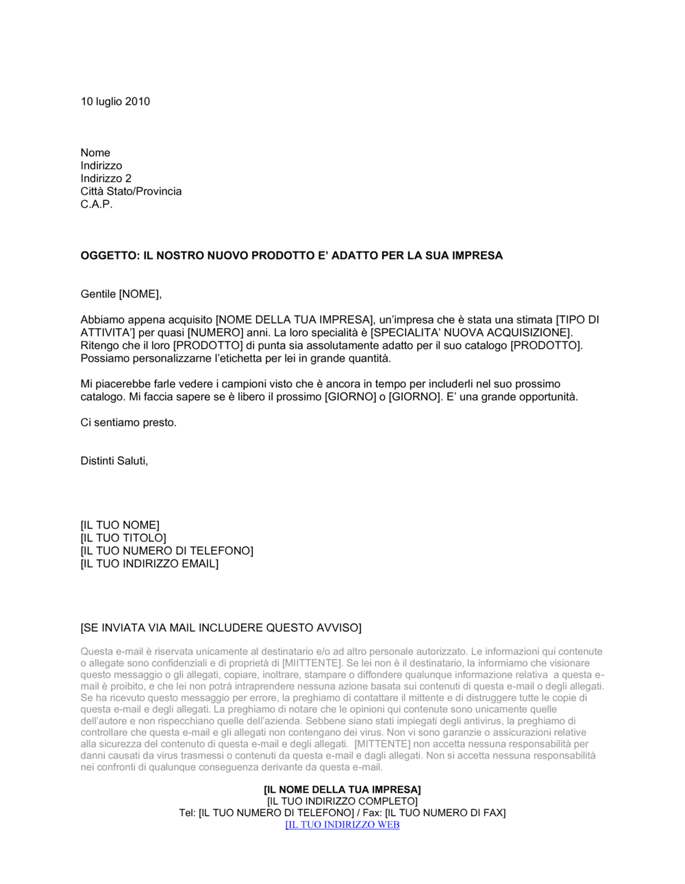 Business-in-a-Box's Nuovo prodotto adatto a lei