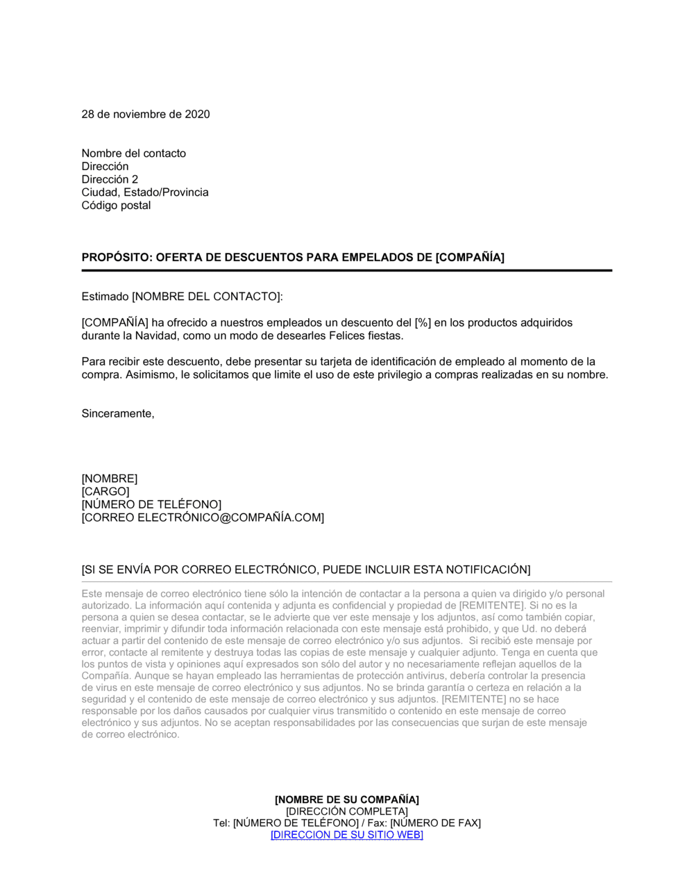 Business-in-a-Box's Oferta de descuentos de navidad para empleados