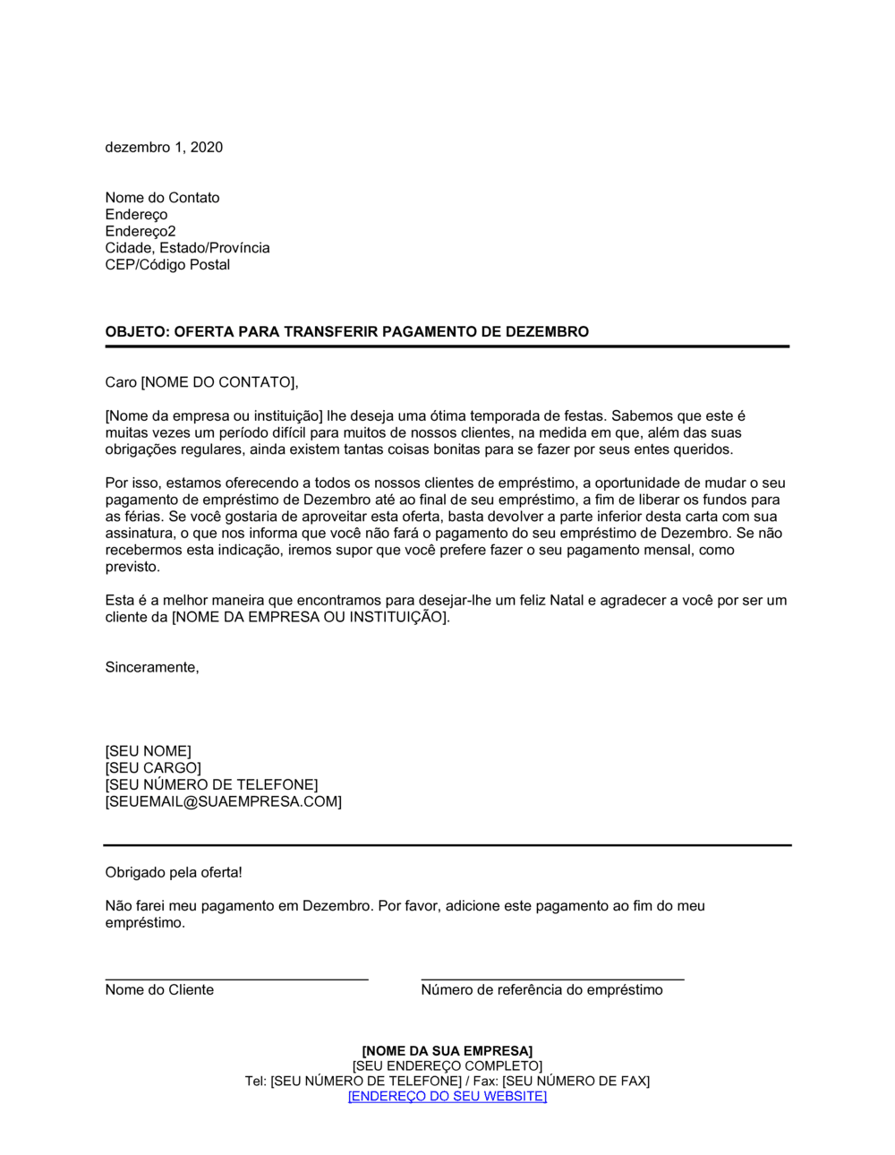 Business-in-a-Box's Oferta de Empréstimo a Consumidores para Mover Pagamento de Dezembro