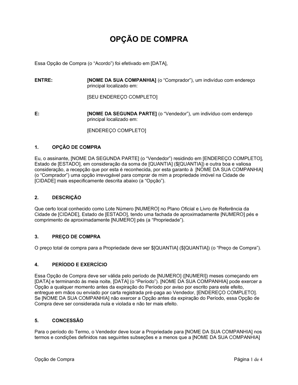 Business-in-a-Box's Opção de Compra Propriedade Bem Imóvel